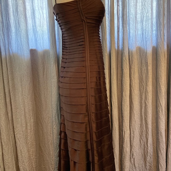 JS Collections Formal Dress With Cape - Picture 7 of 9